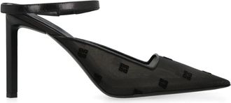 Givenchy Show Pointy-Toe Muiltje - Dames - Pumps - Zwart - 36 EU - Leer - Schoenen