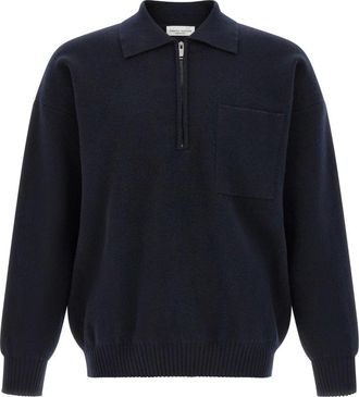 Roberto Collina Hombre, Jerseys, Azul, Talla: XL