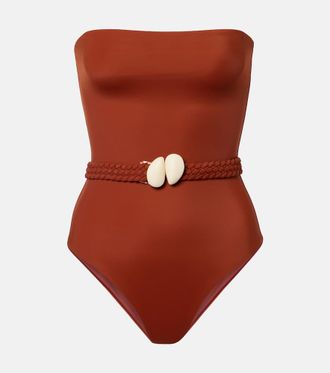 Johanna Ortiz Belted swimsuit