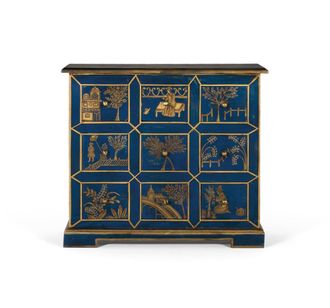 Giner&Colomer C&oacute;moda de 9 cajones fabricada a mano en madera de mango y mdf