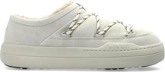 Moon Boot Park Slipper - Heren - Pantoffels - Beige - 36 EU - Leer - Schoenen