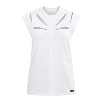 Elisabetta Franchi Dames, Tops, Wit, Maat: XL Katoen