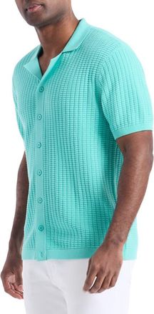 Robert Graham Isham Polo Sweater in Seafoam at Nordstrom Rack, Size Small