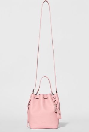 Alo Mini Balance Bag in Vintage Pink Leather