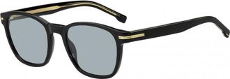 HUGO BOSS Mens 1505 52 807 Sunglasses - Black - One Size