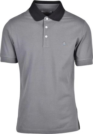 Vivienne Westwood Tops, Heren, Grijs, L, Katoen, Polo