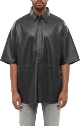 Diesel Black Oversized Solid Shirt