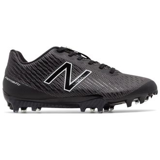 New Balance Burn X Low WBURNXLB Womens Black White Lacrosse Cleats UWU943
