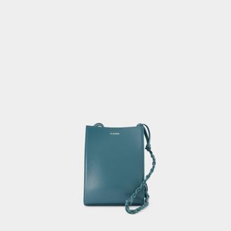 Jil Sander Tangle Kleine Schoudertas - Jil Sander - Leer - Groen