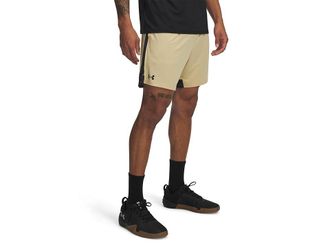 Under Armour 7 Tech Vent Shorts Mens Shorts Team Vegas Gold/Black/Black : MD 7, Polyester