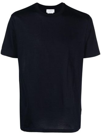 Ballantyne crew-neck cotton T-shirt - men - Cotton - M - Blue