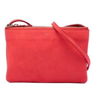 Celine Pre-owned Celine Small Lambskin Trio Crossbody Ladies Y4FE1DZT43RKW2KQ