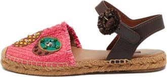 Dolce & Gabbana Espadrilles in pelle - Rosa