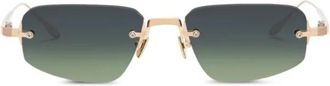 Akoni Zonnebrillen - unisex - Zonnebrillen - Geel - 53 MM - Accessoires