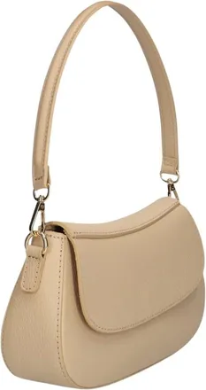 Notre-V Tassen, Dames, Beige, ONE Size, Leer, Diara Schoudertas