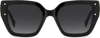 Carolina Herrera HER 0323/S 807/9O Womens Sunglasses Black Size 53