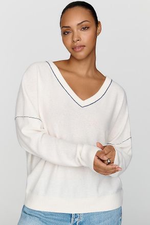 Pilcro 100% Cashmere V-Neck Sweater