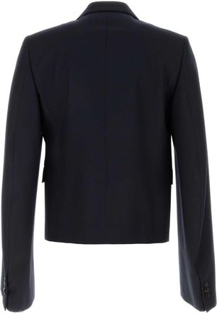 Loewe Mens Wool Blazer Navy Blazers
