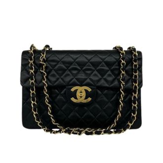 Chanel Pre-owned Matelasse Lambskin 2way Shoulder Bag - Dames - Pre-owned - Zwart - Maat: ONE Size Leer