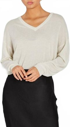 Bruuns Bazaar Bluebell Marlea Knit Top In Snow White