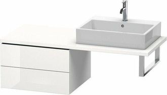 Duravit Armario Consola Bajo L-cube 400x620x547mm Nogal Oscuro