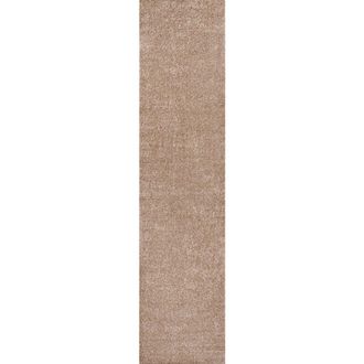 Jonathan Y Designs Haze Solid Low-Pile Area Rug in Beige at Nordstrom, Size 4Ft 0In X 6Ft 0In