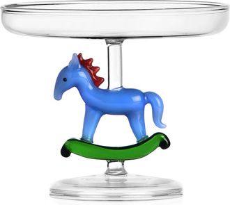 Ichendorf Schiaccianoci Footed Plate Rocking Horse