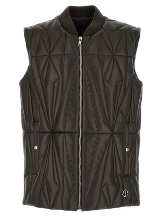 Rick Owens Moncler + Rick Owens Mens Geocamo Flight Vest