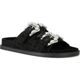Azalea Wang Dontae Sandal in Black at Nordstrom Rack, Size 8.5