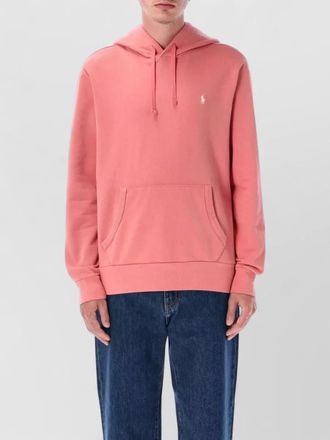 Polo Ralph Lauren hooded sweatshirt drawstring kangaroo pocket ribbed