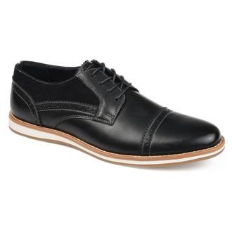 Vance Co. Vance Mens Griff Cap Toe Brogue Derby