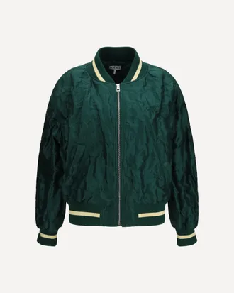 Loewe Technical fabric Bomber Jacket Female 36