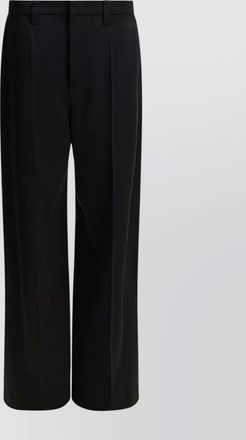 Brunello Cucinelli wide-leg trousers back pockets