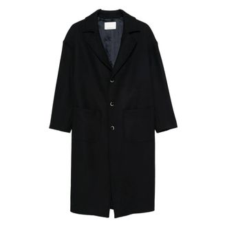 Nine In The Morning Single-Breasted Coats, female, Blue, Size: S Single-Breasted Coat