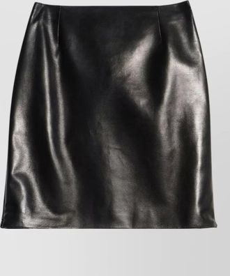Gucci leather mini skirt