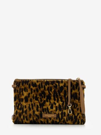 Gianni Chiarini Pochette Hermy in pelle lince / cuoio