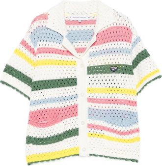 Maison Labiche Souchier Striped Knit Shirt