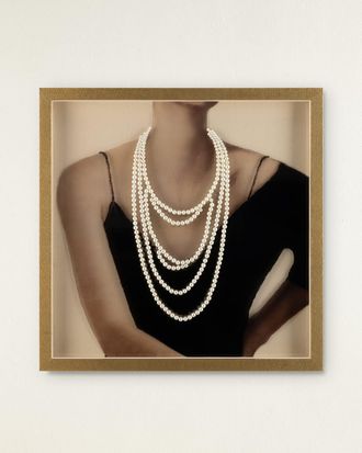 John-Richard Onyx Framed Giclee by Tania Bello