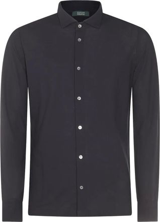 Zanone Camicia con bottoni - Blu