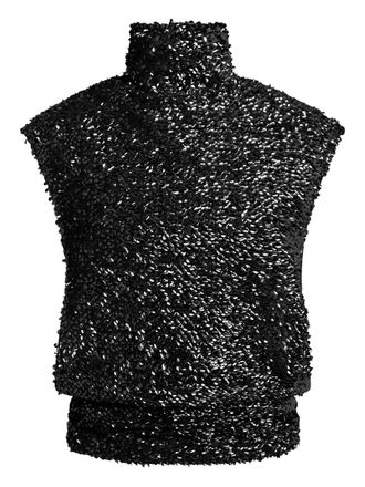 16Arlington Ovica sequinned tank top - Black