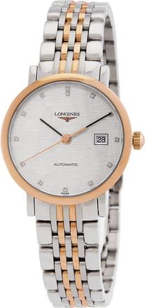 Longines Elegant Automatic Diamond Ladies Watch L4.310.5.77.7