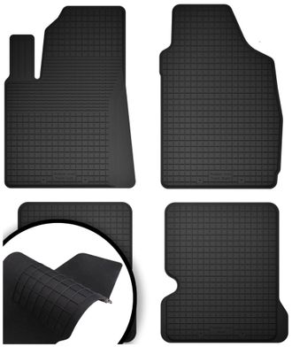 OEM Alfombrillas De Goma Para: Fiat Panda Ii Hatchback (2002-2010)