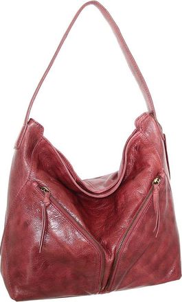 Nino Bossi Emily Hand-Dyed Vintage Leather Hobo Bag