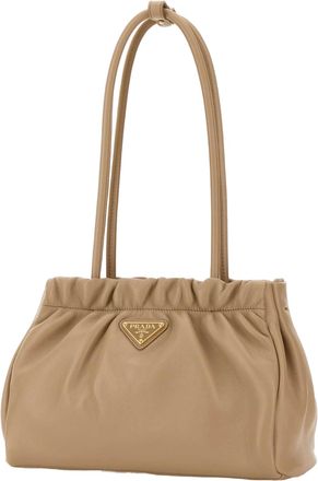 Prada Mano Shoulder Bag - Beige