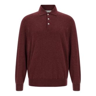 Brunello Cucinelli Hombre, Jerseys, Rojo, Talla: M