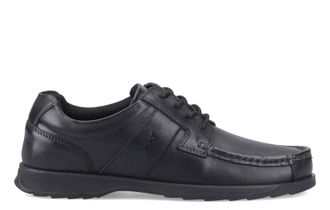 Pod Logan Leather Mens Shoes - Black - Size UK 11