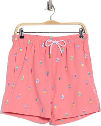 Trunks Surf & Swim Co. Sano 6.5-Inch Swim Trunks in Salmon at Nordstrom Rack, Size X-Large