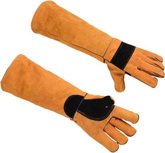 No Brand Guantes Anti-mordidas - Manopla Reforzada De Seguridad, Guantes Para Manipular Gatos, Trabajo, Jardiner&iacute;a, Corte, Cocina, Soldadura, Construcci&oacute;n, Ba&ntilde;