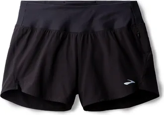 Brooks Womens Chaser 3 Shorts 2.0 Black XXL