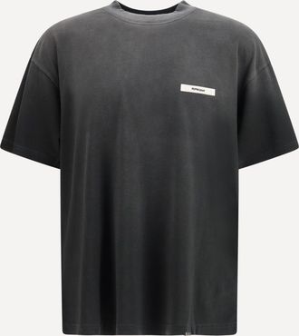 Represent Faded-effect crewneck T-shirt Male XL